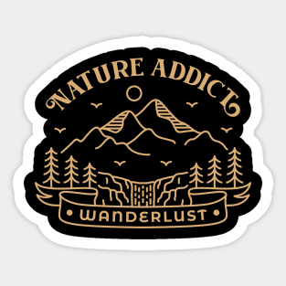 Nature Addict 2 Sticker